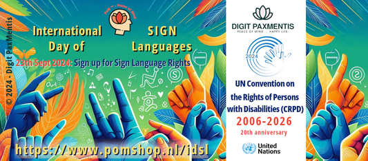 23rd September 2024: Intern. Day of Sign languages - Call to action: Sign up for sign language rights!