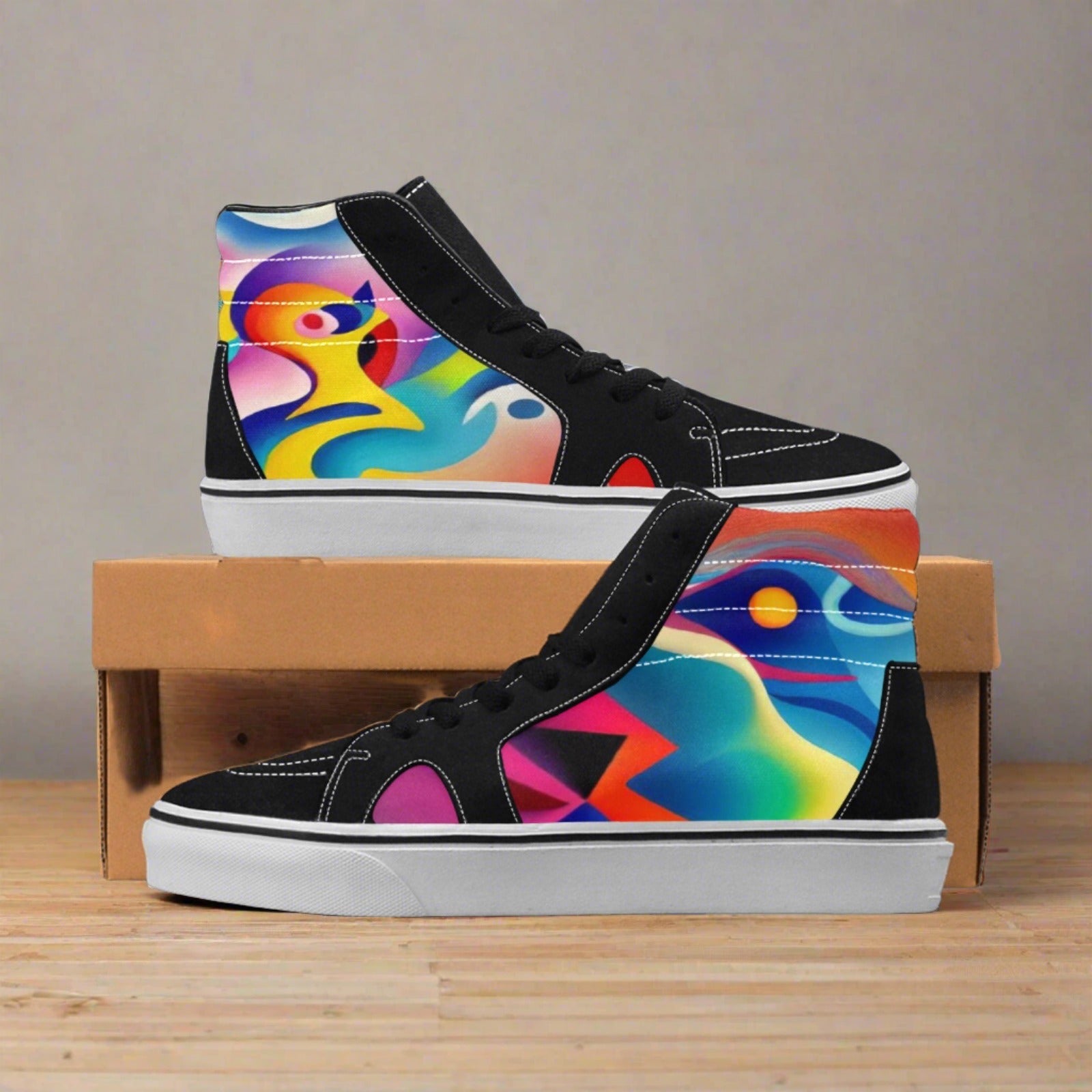 Women's High Top Canvas Shoes