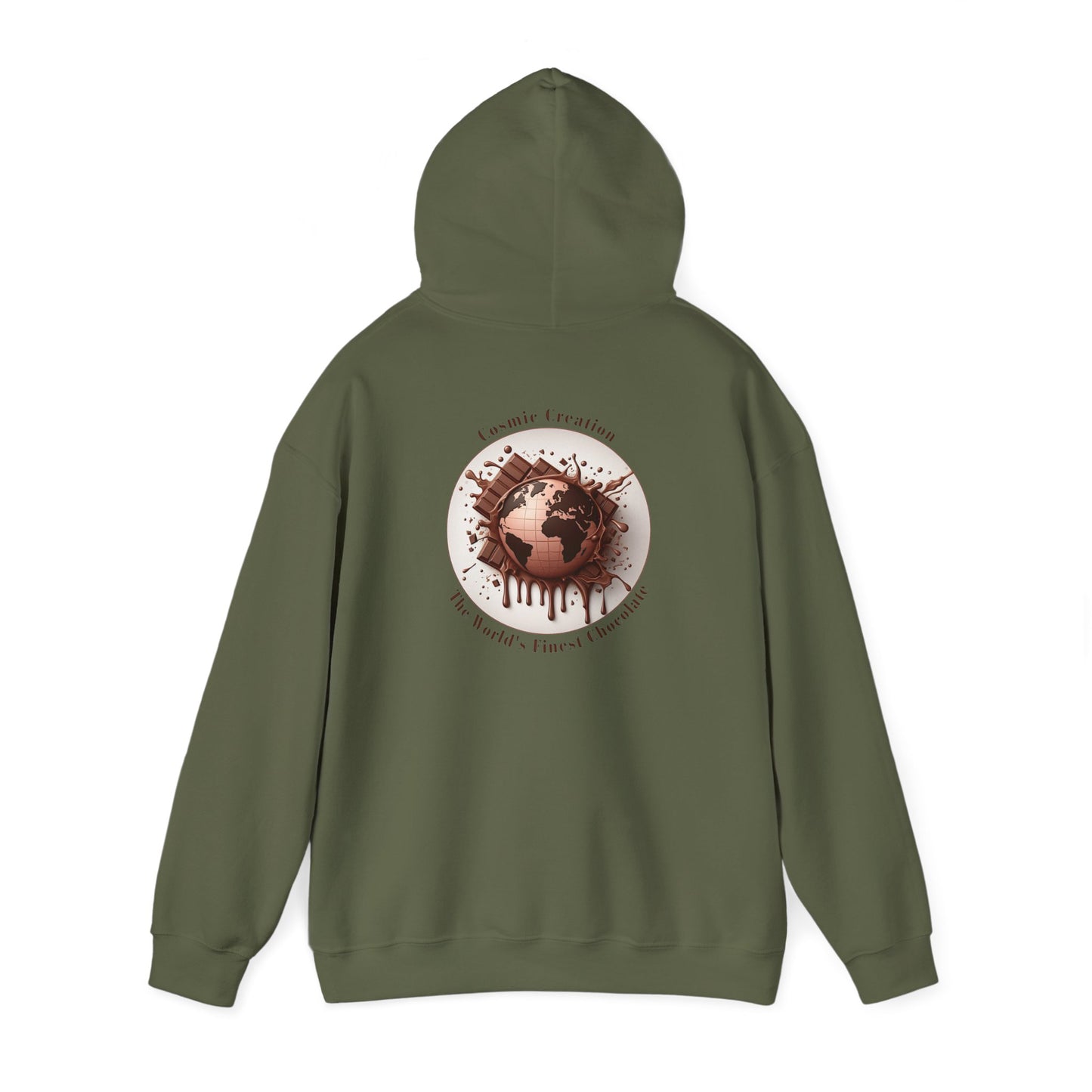 PoM's Fun & Joy for a Happy Life Collection ... COSMIC CREATION - Unisex Heavy Blend™ Hooded Sweatshirt (100% etchically grown cotton, 8 sizes, up to 13 colors)