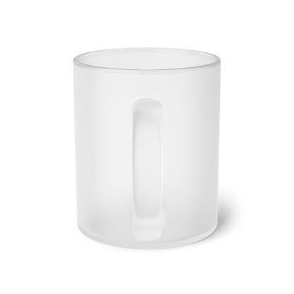 Frosted Glass Mug (11 oz / 0.33 l, dishwasher-safe)