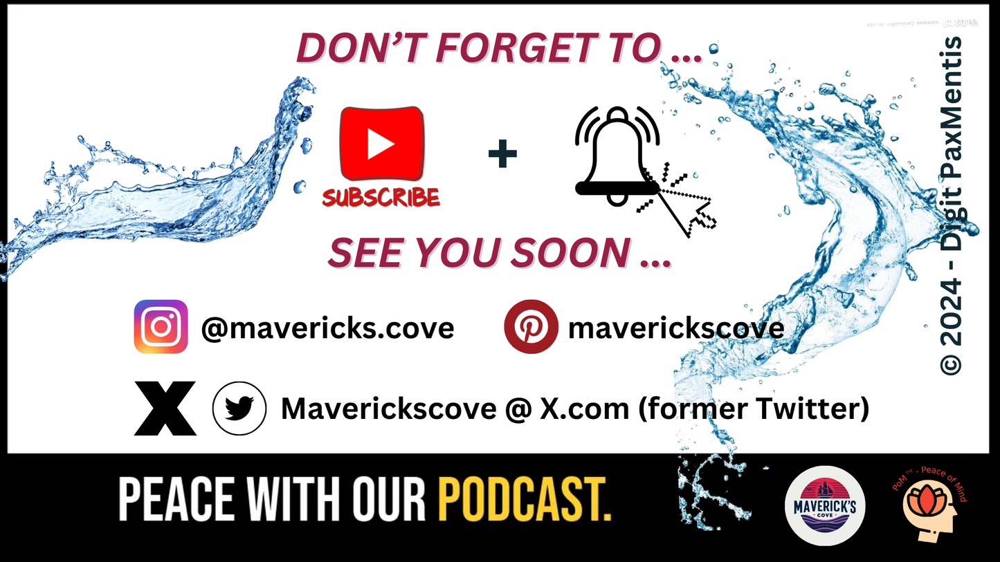 Transcript Release (podcast production on 22nd Oct 2024): EXPLORE Maverick's COVE!