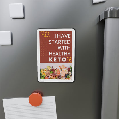 PoM's International KETO Day series ... Die-Cut Magnets (durable vinyl, suitable for outdoor, 5 different sizes))