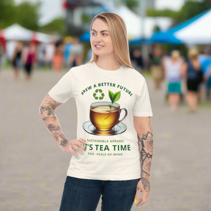 Brew a better future ... Organic Cotton Unisex Classic Jersey T-shirt