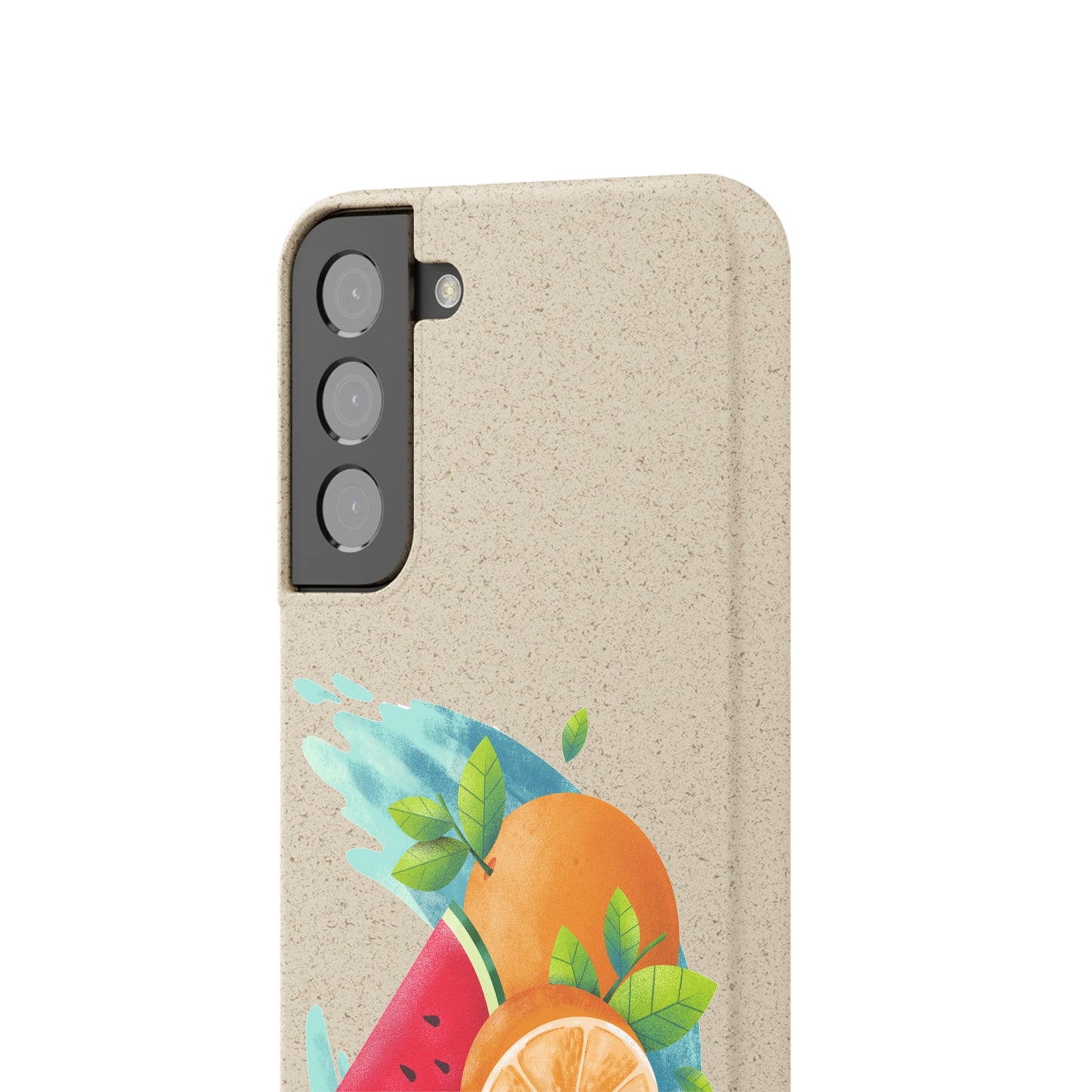 PoM's collection series "FRUITY LIFE" (PoM Edition #FL0006B) - Biodegradable Cases (plant polymer/bamboo fibres, selection: SAMSUNG models)