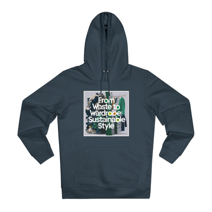 PoM's series "World Environment Day" ... Unisex Cruiser Hoodie (organic cotton + recycled plastic, 10 sizes, up to 12 colours)