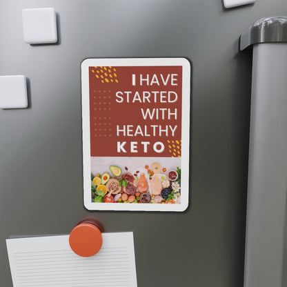 PoM's International KETO Day series ... Die-Cut Magnets (durable vinyl, suitable for outdoor, 5 different sizes))