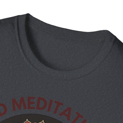 PoM's Mindfulness Collection ... special edition "World Meditation Day" (inauguration) - Unisex Softstyle T-SHIRT (100% cotton, all-year-wear, 6 sizes, up to 13 colours )