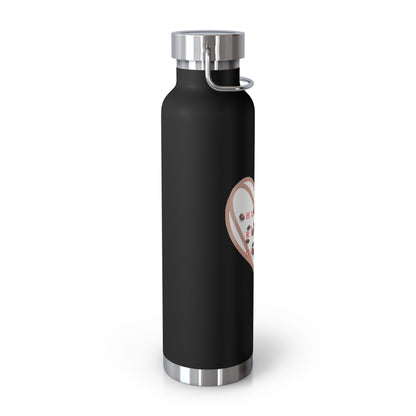 PoM's (hand brewed) Coffee series ... Copper Vacuum Insulated Bottle (22oz / 0.65 l, BPA free, scratch resistant)