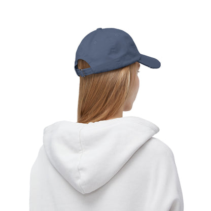 PoM's Mindfulness Collection ... special edition "World Meditation Day" (inauguration) - Unisex Distressed Cap (100% cotton, adjustable fit, 5 colors)