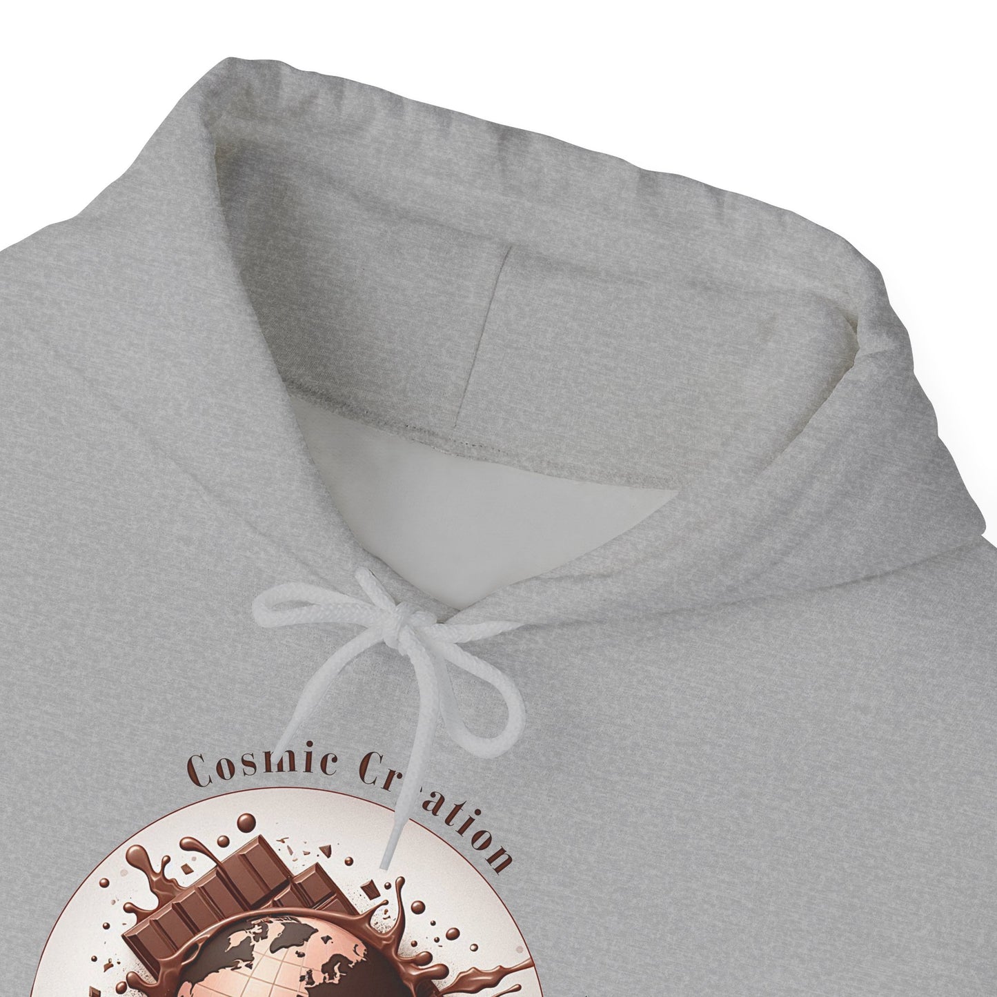 PoM's Fun & Joy for a Happy Life Collection ... COSMIC CREATION - Unisex Heavy Blend™ Hooded Sweatshirt (100% etchically grown cotton, 8 sizes, up to 13 colors)