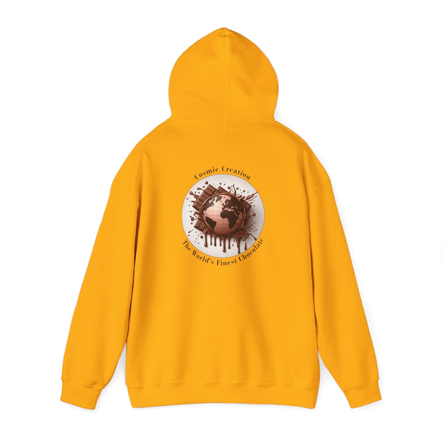 PoM's Fun & Joy for a Happy Life Collection ... COSMIC CREATION - Unisex Heavy Blend™ Hooded Sweatshirt (100% etchically grown cotton, 8 sizes, up to 13 colors)