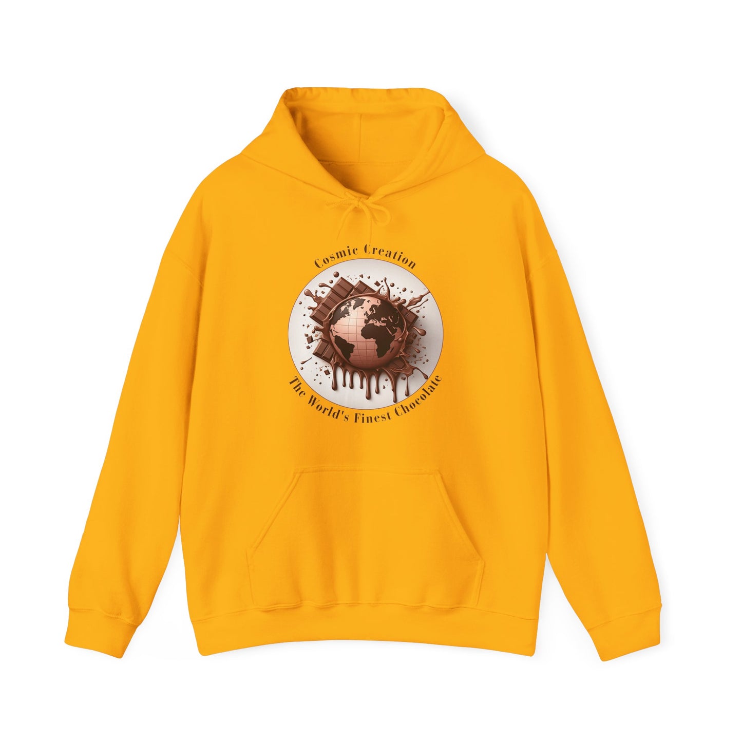 PoM's Fun & Joy for a Happy Life Collection ... COSMIC CREATION - Unisex Heavy Blend™ Hooded Sweatshirt (100% etchically grown cotton, 8 sizes, up to 13 colors)