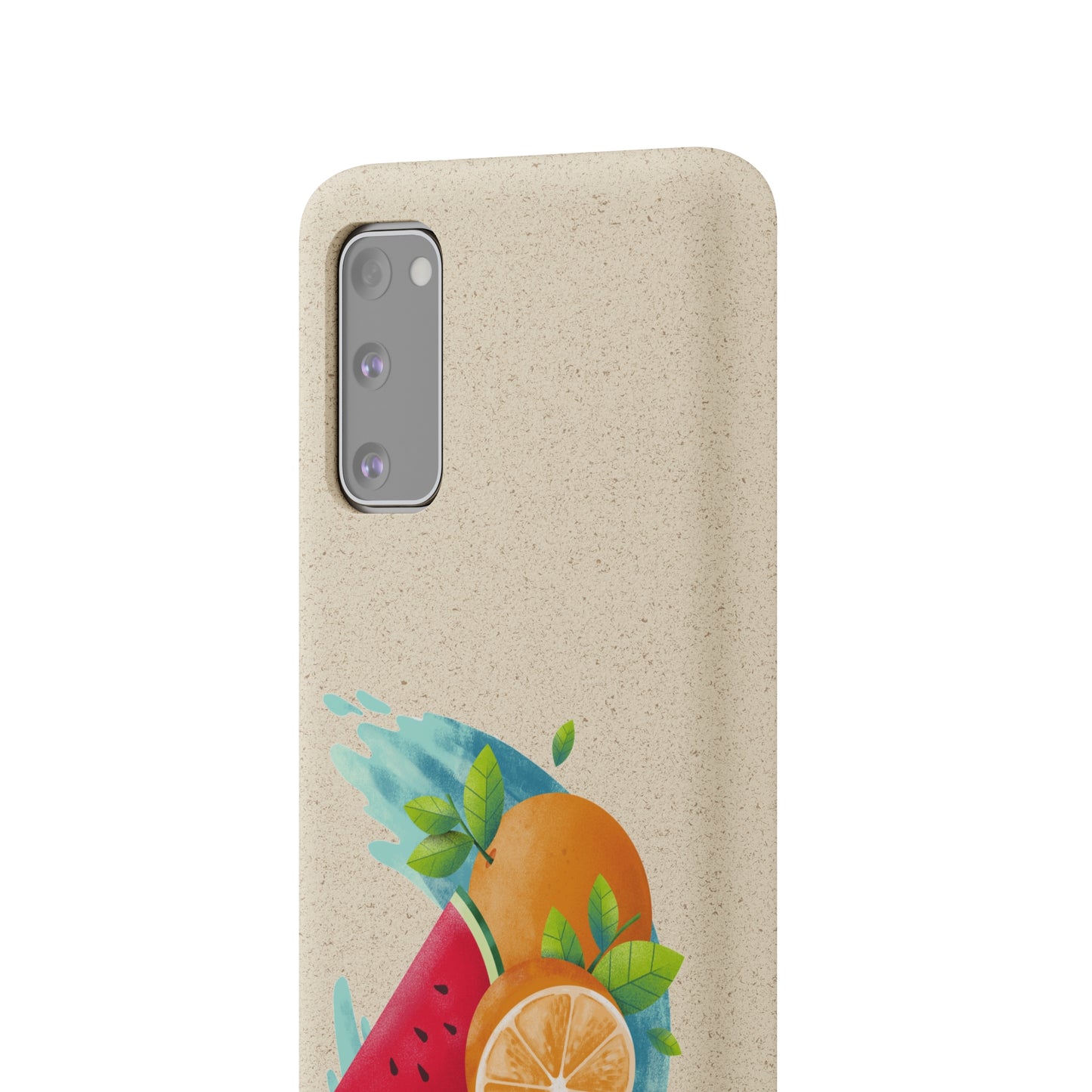 PoM's collection series "FRUITY LIFE" (PoM Edition #FL0006B) - Biodegradable Cases (plant polymer/bamboo fibres, selection: SAMSUNG models)