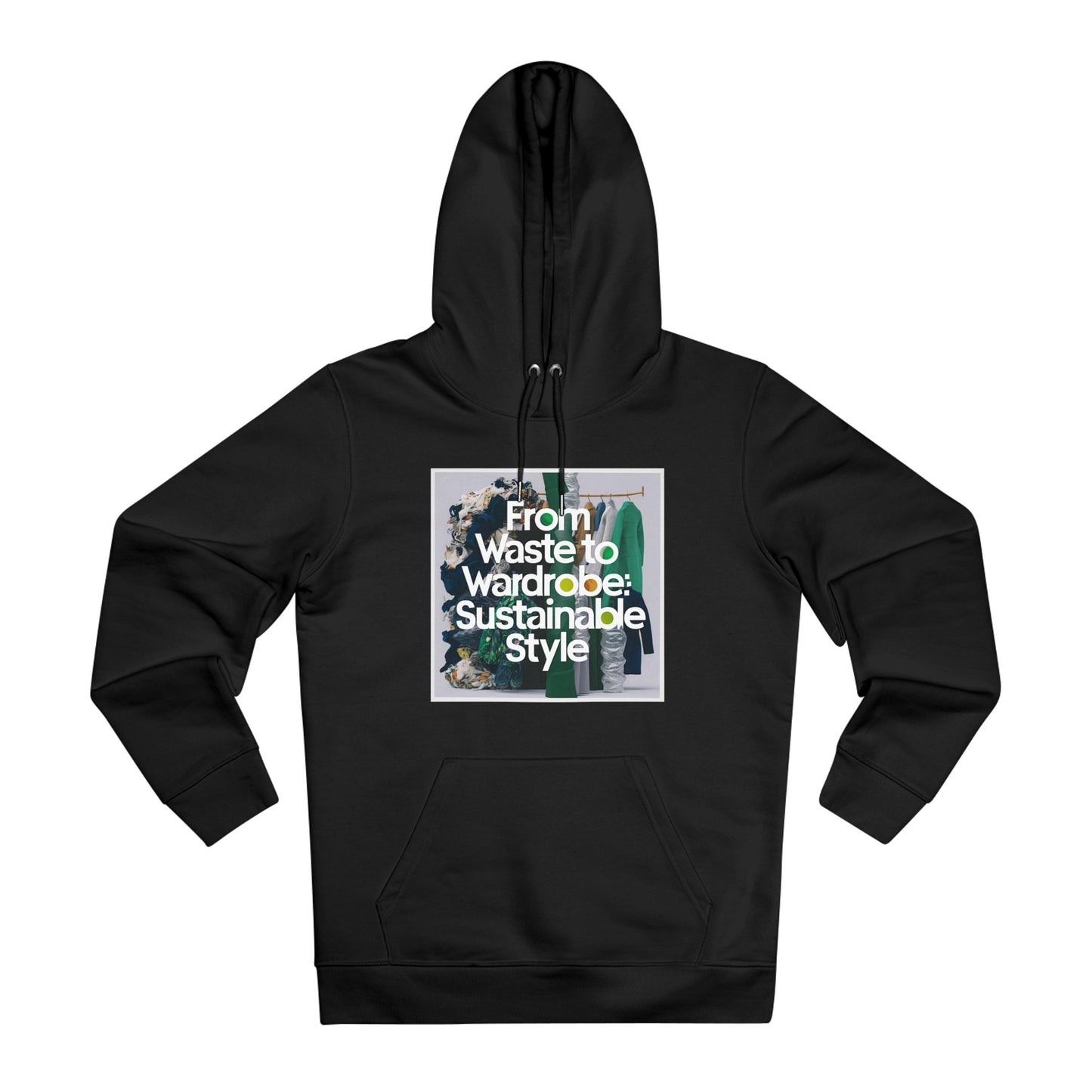 PoM's series "World Environment Day" ... Unisex Cruiser Hoodie (organic cotton + recycled plastic, 10 sizes, up to 12 colours)