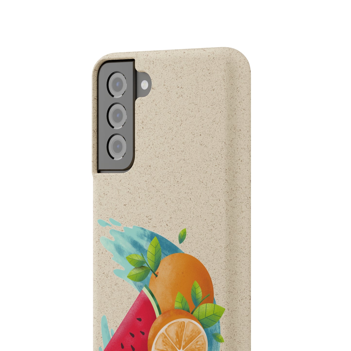 PoM's collection series "FRUITY LIFE" (PoM Edition #FL0006B) - Biodegradable Cases (plant polymer/bamboo fibres, selection: SAMSUNG models)