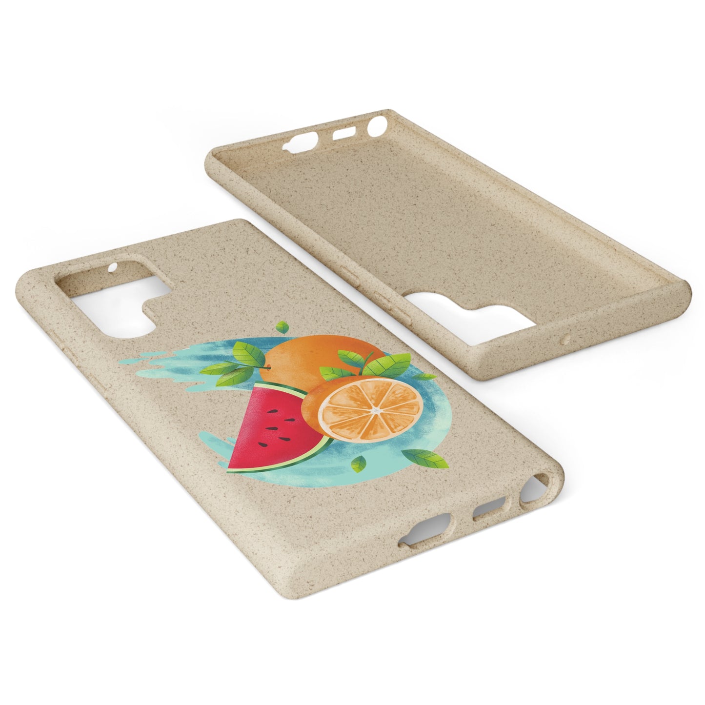 PoM's collection series "FRUITY LIFE" (PoM Edition #FL0006B) - Biodegradable Cases (plant polymer/bamboo fibres, selection: SAMSUNG models)