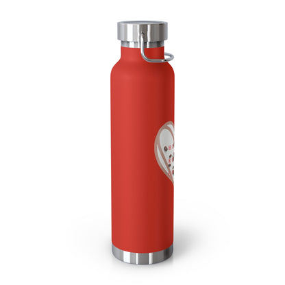 PoM's (hand brewed) Coffee series ... Copper Vacuum Insulated Bottle (22oz / 0.65 l, BPA free, scratch resistant)