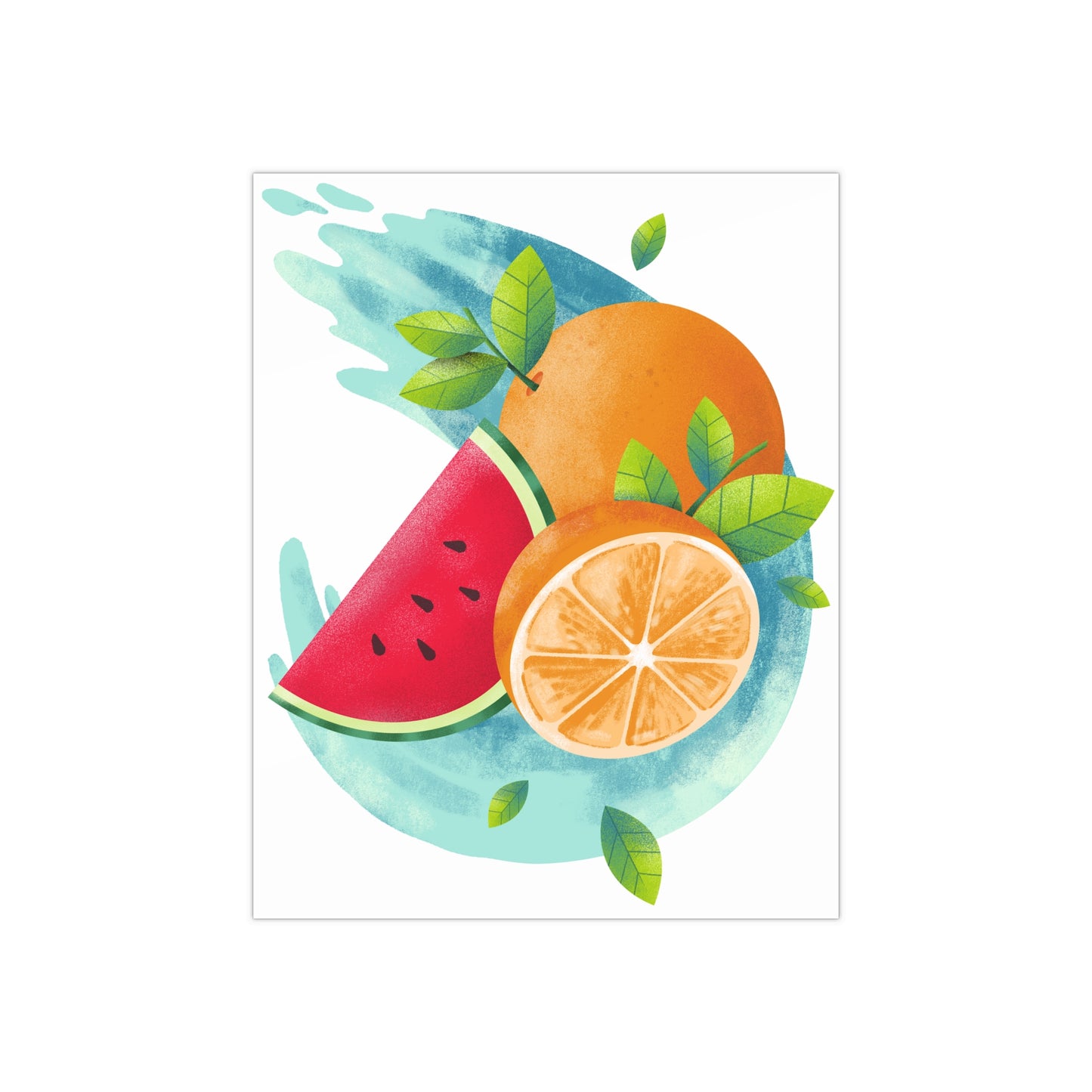 PoM's collection series ... FRUITY LIFE (PoM Edition #FL0003A-1123) - Satin Posters (300gsm, 7 sizes avaliable)