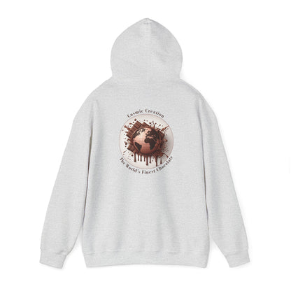 PoM's Fun & Joy for a Happy Life Collection ... COSMIC CREATION - Unisex Heavy Blend™ Hooded Sweatshirt (100% etchically grown cotton, 8 sizes, up to 13 colors)