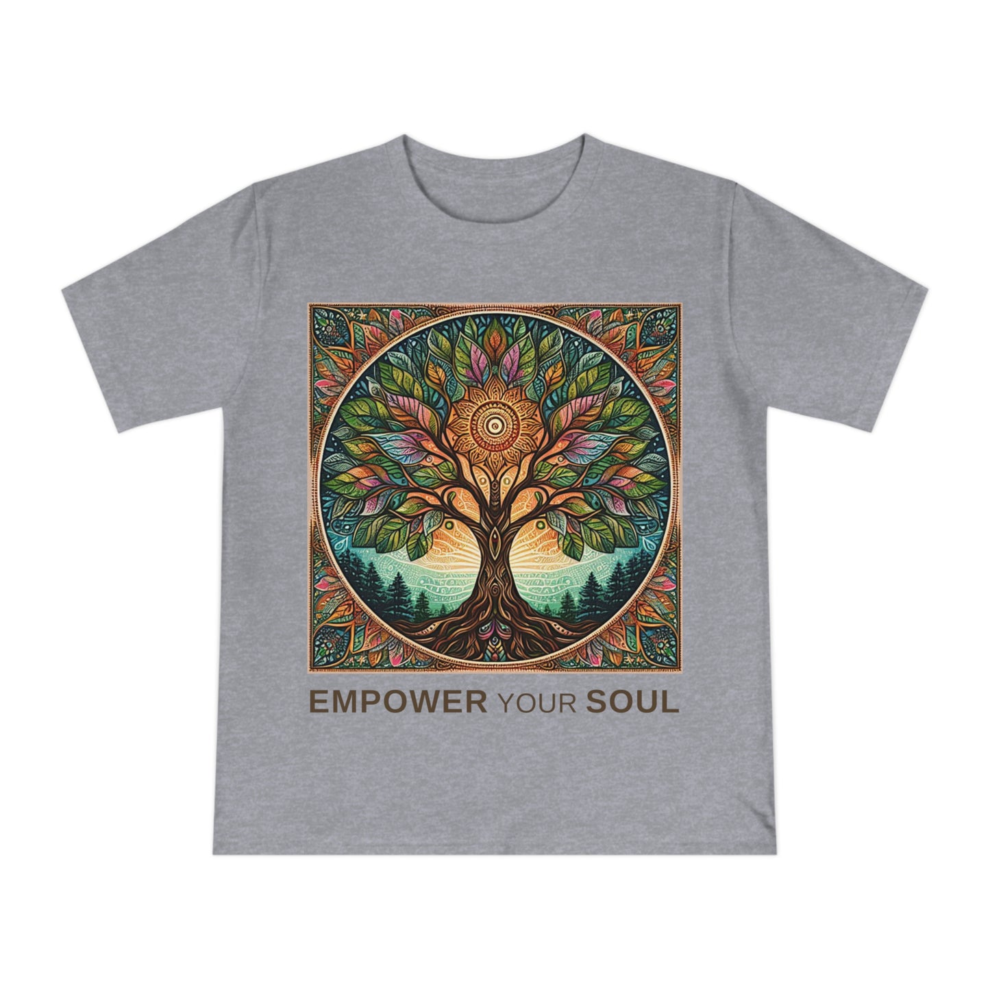 PoM's Empowerment collection ... Empower Your Soul ... Unisex Classic Jersey T-shirt (100% organic cotton, PETA certified, light fabric, 7 sizes, up to 12 colours)