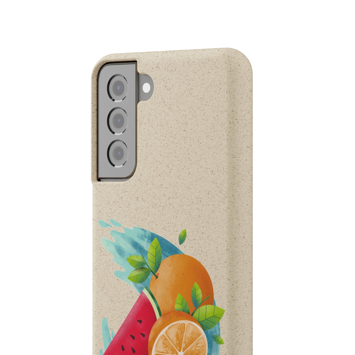 PoM's collection series "FRUITY LIFE" (PoM Edition #FL0006B) - Biodegradable Cases (plant polymer/bamboo fibres, selection: SAMSUNG models)