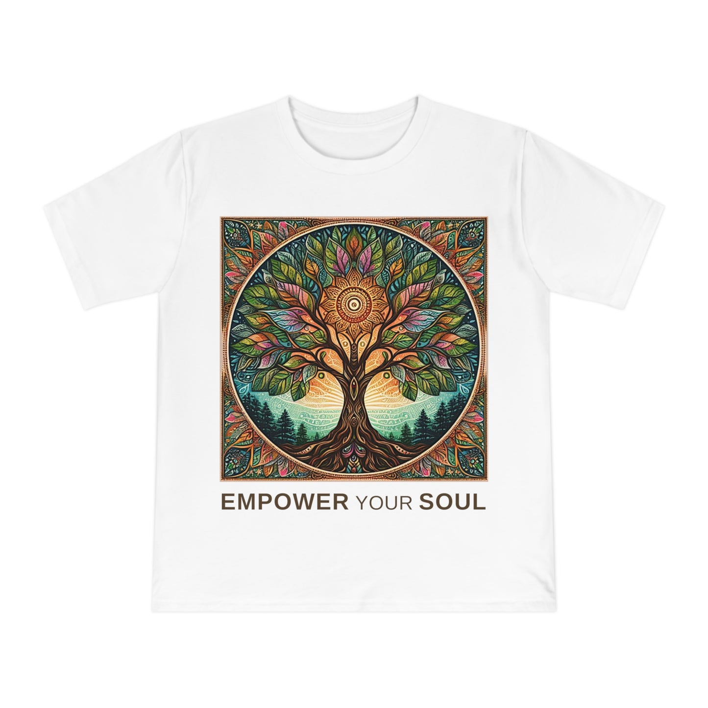 PoM's Empowerment collection ... Empower Your Soul ... Unisex Classic Jersey T-shirt (100% organic cotton, PETA certified, light fabric, 7 sizes, up to 12 colours)