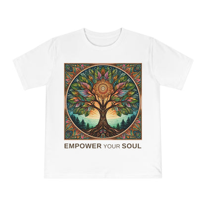 PoM's Empowerment collection ... Empower Your Soul ... Unisex Classic Jersey T-shirt (100% organic cotton, PETA certified, light fabric, 7 sizes, up to 12 colours)