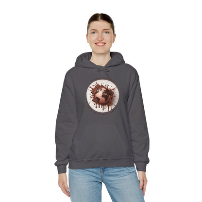 PoM's Fun & Joy for a Happy Life Collection ... COSMIC CREATION - Unisex Heavy Blend™ Hooded Sweatshirt (100% etchically grown cotton, 8 sizes, up to 13 colors)