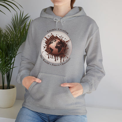 PoM's Fun & Joy for a Happy Life Collection ... COSMIC CREATION - Unisex Heavy Blend™ Hooded Sweatshirt (100% etchically grown cotton, 8 sizes, up to 13 colors)