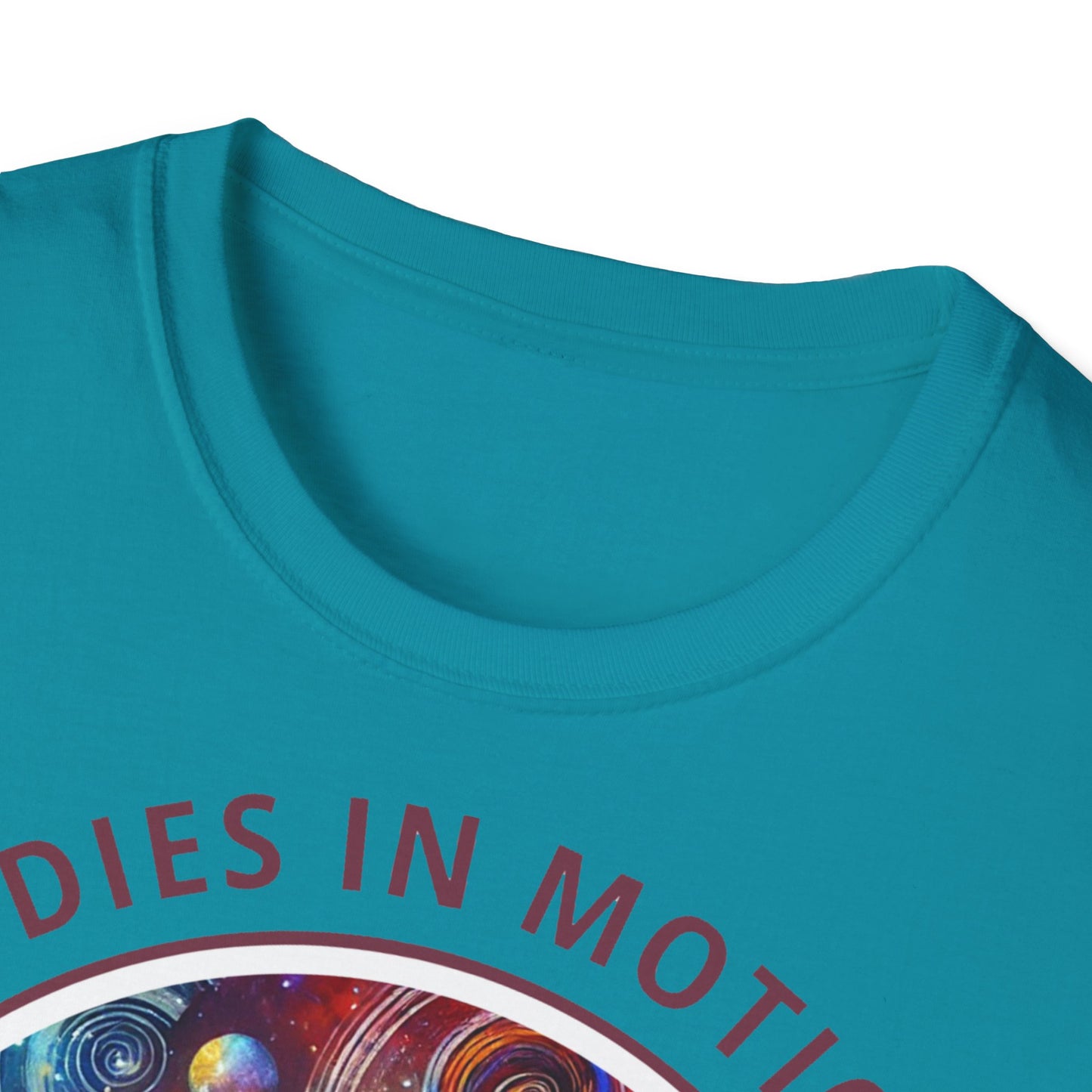 PoM's Mindfulness & Music collection ... "MELODIES IN MOTION" T-Shirt (Unisex, Softstyle, 100% Cotton, up to 5 sizes and up to 13 colours)