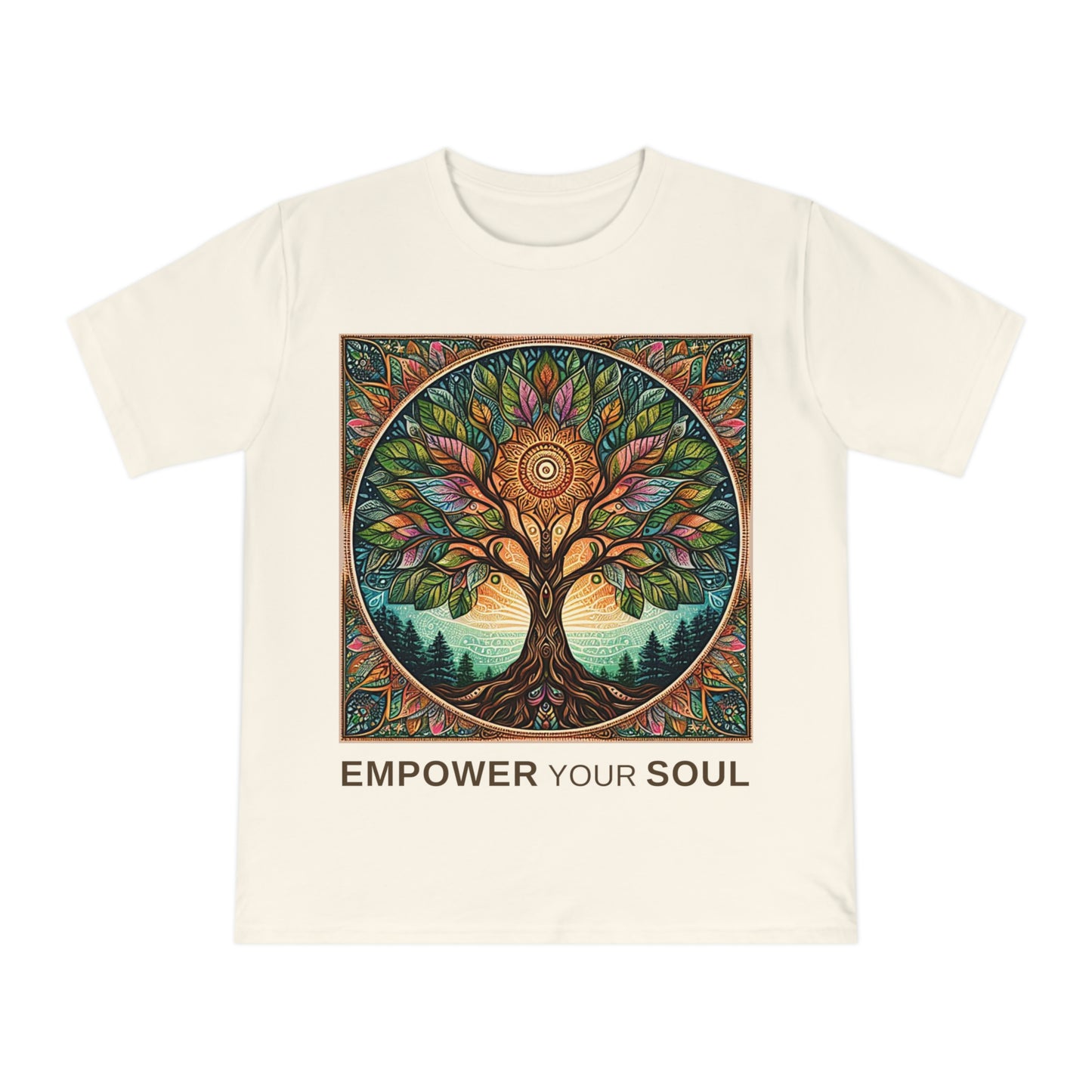 PoM's Empowerment collection ... Empower Your Soul ... Unisex Classic Jersey T-shirt (100% organic cotton, PETA certified, light fabric, 7 sizes, up to 12 colours)