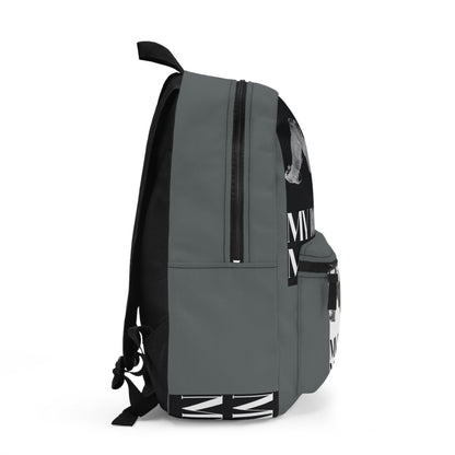 PoM's "Self Motivation & Mindfulness" series ... My Body is My Temple - Backpack (lightweight, waterproof, adjustable shoulder straps, size: 11.81'' x 5.12'' x 18.11'')