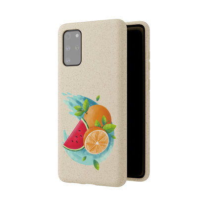 PoM's collection series "FRUITY LIFE" (PoM Edition #FL0006B) - Biodegradable Cases (plant polymer/bamboo fibres, selection: SAMSUNG models)