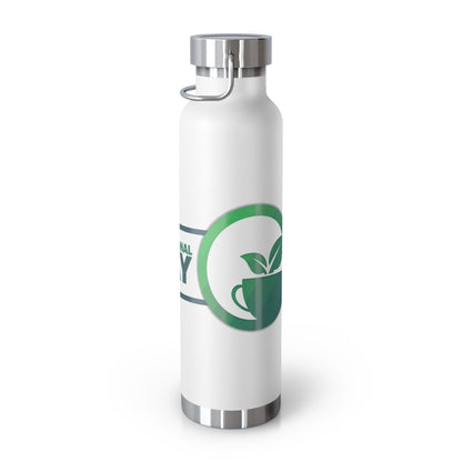 PoM's International TEA Day series ... Copper Vacuum Insulated Bottle (22oz / 0.65 l, BPA free, scratch resistant)