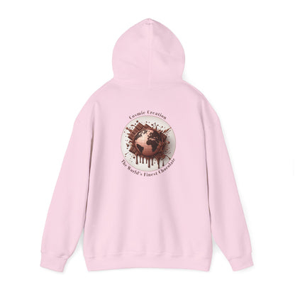 PoM's Fun & Joy for a Happy Life Collection ... COSMIC CREATION - Unisex Heavy Blend™ Hooded Sweatshirt (100% etchically grown cotton, 8 sizes, up to 13 colors)