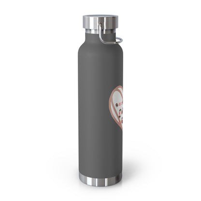 PoM's (hand brewed) Coffee series ... Copper Vacuum Insulated Bottle (22oz / 0.65 l, BPA free, scratch resistant)