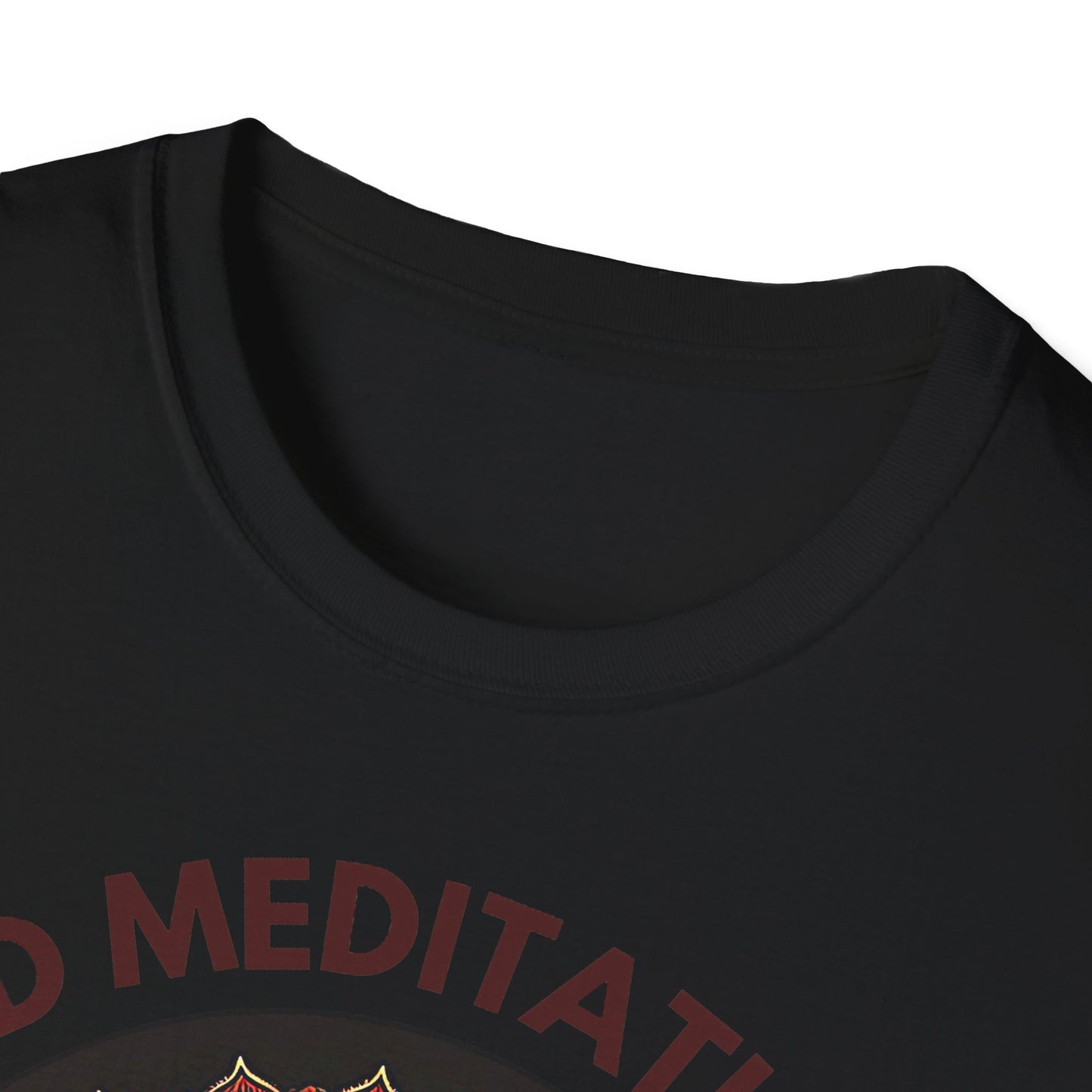 PoM's Mindfulness Collection ... special edition "World Meditation Day" (inauguration) - Unisex Softstyle T-SHIRT (100% cotton, all-year-wear, 6 sizes, up to 13 colours )