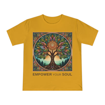 PoM's Empowerment collection ... Empower Your Soul ... Unisex Classic Jersey T-shirt (100% organic cotton, PETA certified, light fabric, 7 sizes, up to 12 colours)