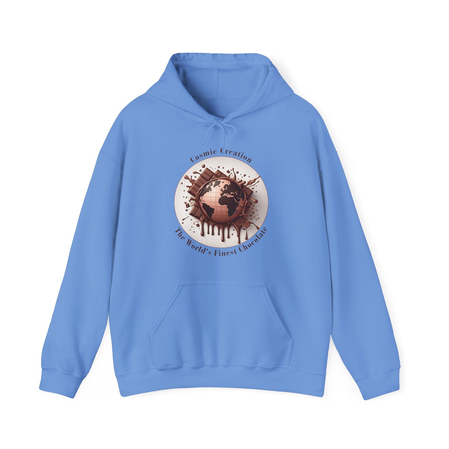 PoM's Fun & Joy for a Happy Life Collection ... COSMIC CREATION - Unisex Heavy Blend™ Hooded Sweatshirt (100% etchically grown cotton, 8 sizes, up to 13 colors)