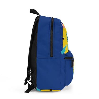 PoM's "Self Motivation & Mindfulness" series ... "good vibes" - Backpack (lightweight, waterproof, adjustable shoulder straps, size: 11.81'' x 5.12'' x 18.11'')