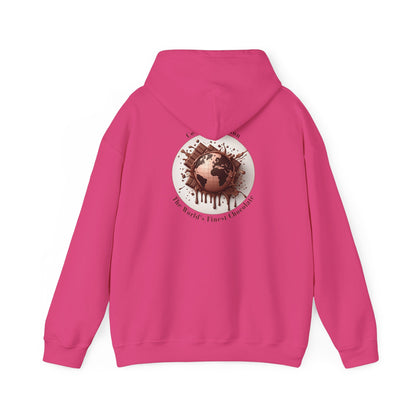 PoM's Fun & Joy for a Happy Life Collection ... COSMIC CREATION - Unisex Heavy Blend™ Hooded Sweatshirt (100% etchically grown cotton, 8 sizes, up to 13 colors)