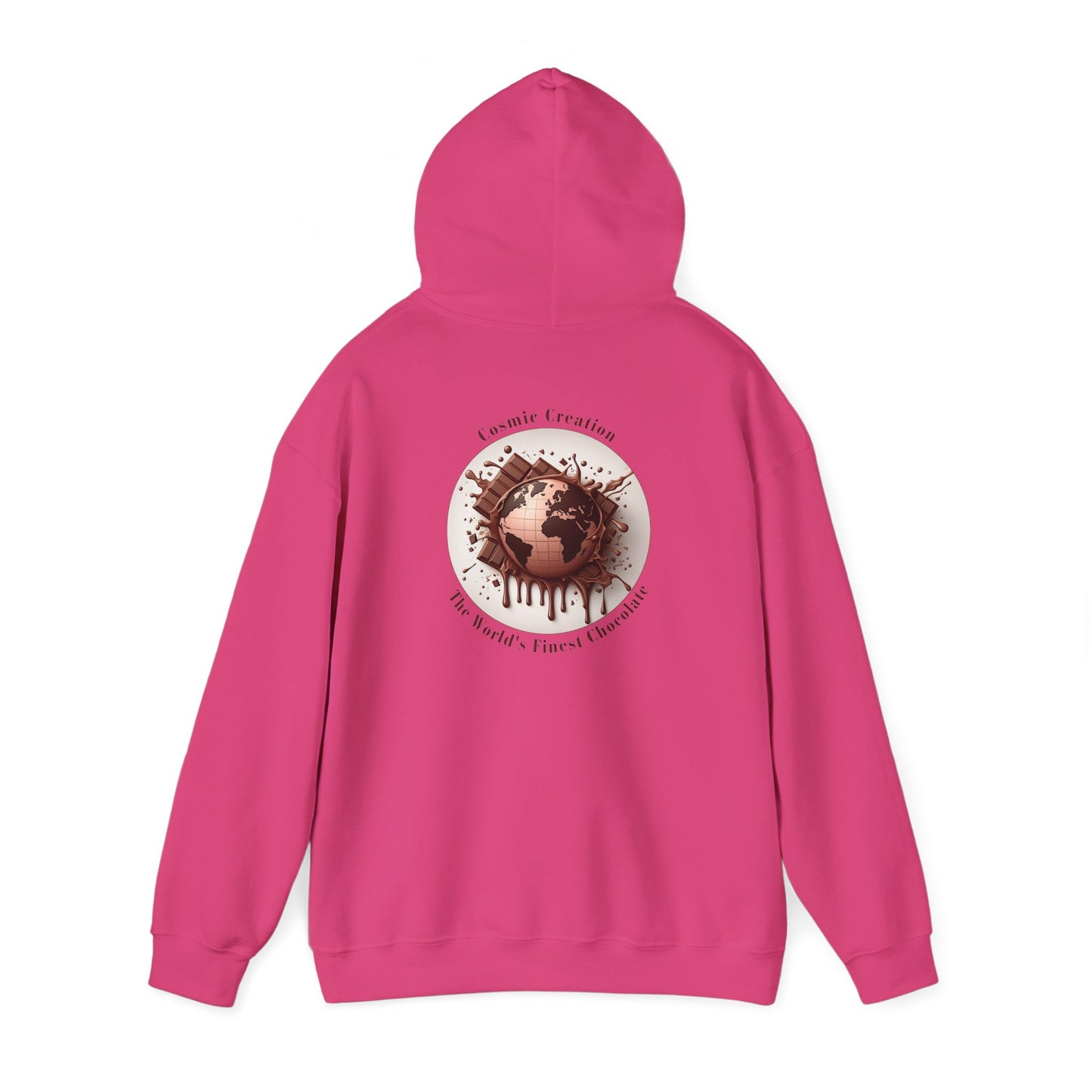 PoM's Fun & Joy for a Happy Life Collection ... COSMIC CREATION - Unisex Heavy Blend™ Hooded Sweatshirt (100% etchically grown cotton, 8 sizes, up to 13 colors)