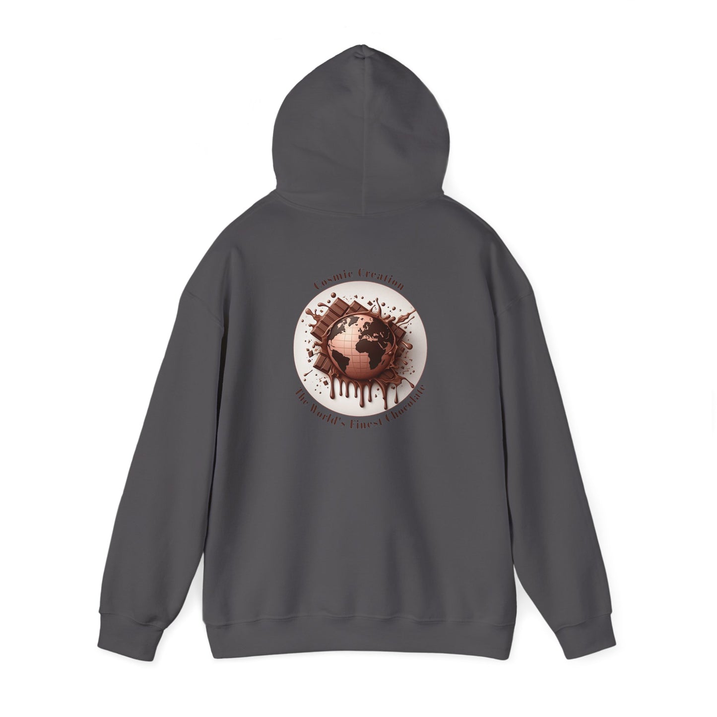 PoM's Fun & Joy for a Happy Life Collection ... COSMIC CREATION - Unisex Heavy Blend™ Hooded Sweatshirt (100% etchically grown cotton, 8 sizes, up to 13 colors)