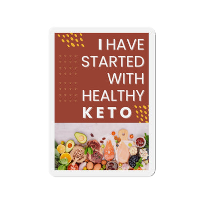 PoM's International KETO Day series ... Die-Cut Magnets (durable vinyl, suitable for outdoor, 5 different sizes))