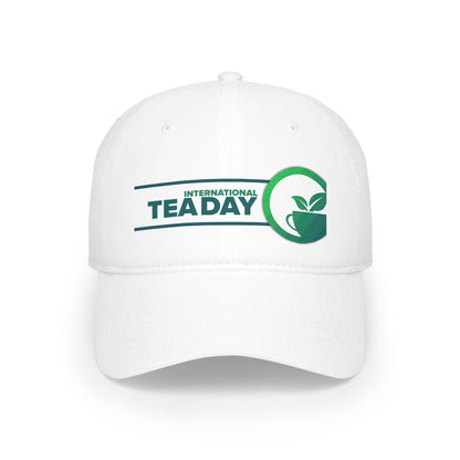 PoM's International Tea Day series ... Low Profile Baseball Cap (adjustable, 100% Cotton)