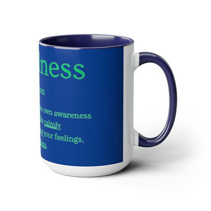 PoM's series of Mindfulness ... MFN definition ... Three-Tone Coffee Mugs (5 colours, 15oz / 0.44l, lead and BPA-free)