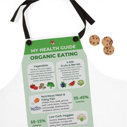 My Health Guide for Organic Eating - Apron (AOP)