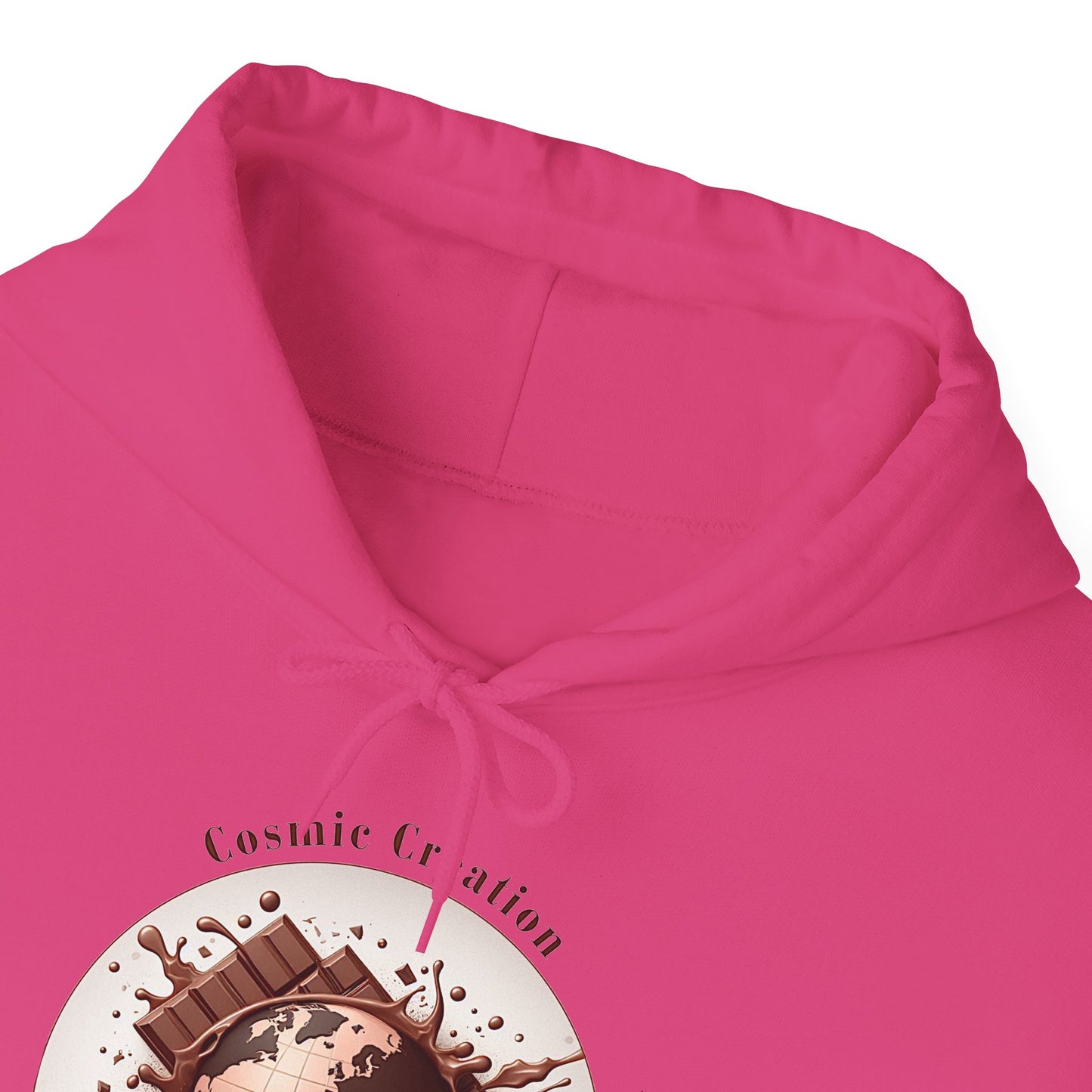 PoM's Fun & Joy for a Happy Life Collection ... COSMIC CREATION - Unisex Heavy Blend™ Hooded Sweatshirt (100% etchically grown cotton, 8 sizes, up to 13 colors)