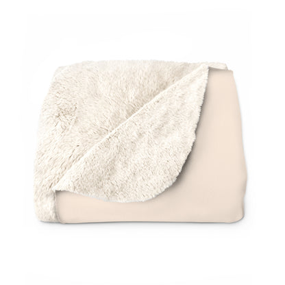 PoM's series of Mindfulness & Self Motivation ... Sherpa Fleece Blanket (extra warm, 3mm thick fleece)