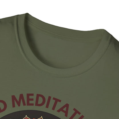 PoM's Mindfulness Collection ... special edition "World Meditation Day" (inauguration) - Unisex Softstyle T-SHIRT (100% cotton, all-year-wear, 6 sizes, up to 13 colours )